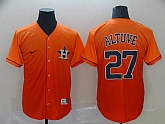 Astros 27 Jose Altuve Orange Drift Fashion Jerseys,baseball caps,new era cap wholesale,wholesale hats